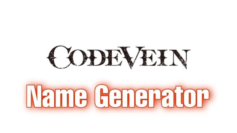Read more about the article Code Vein Name Generator