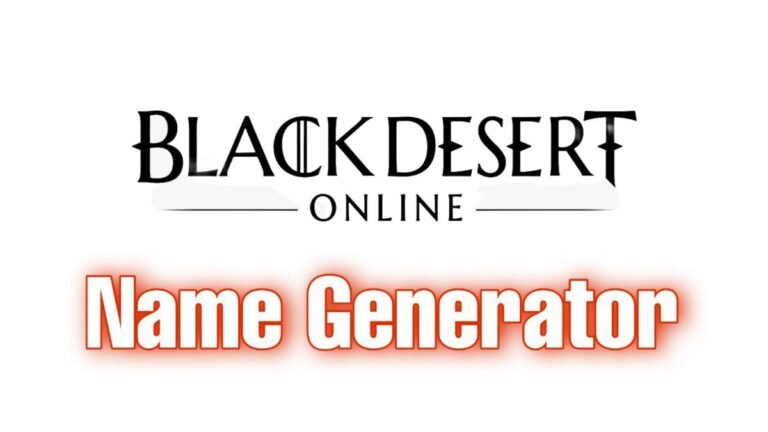 Read more about the article Black Desert Online Name Generator