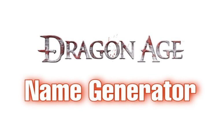 Read more about the article Dragon Age Name Generator