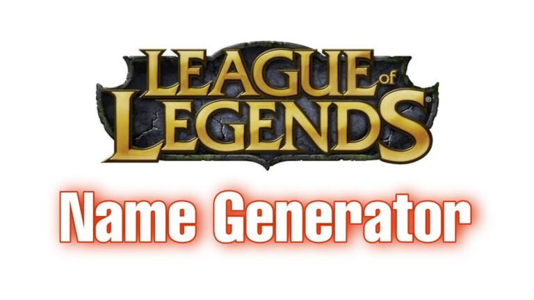 Read more about the article League of Legends Name Generator