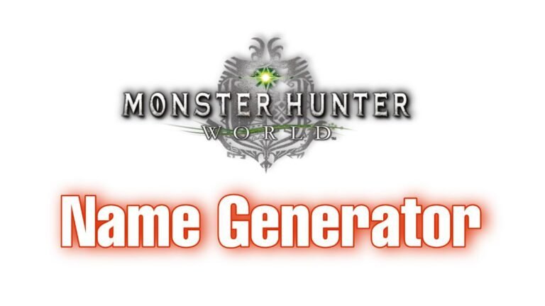 Read more about the article Monster Hunter Name Generator