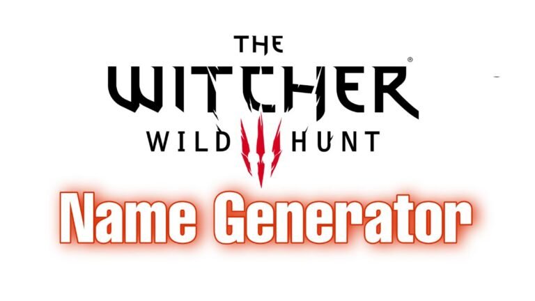 Read more about the article Witcher Name Generator