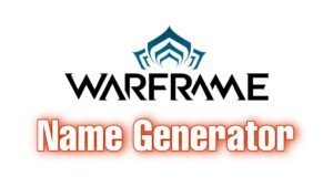 Warframe Name Generator