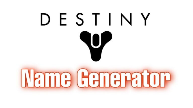 Read more about the article Destiny Name Generator