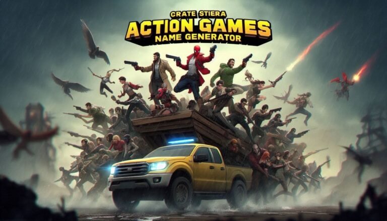 Read more about the article Action Games Name Generator