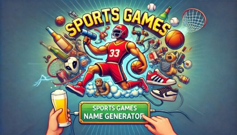 Read more about the article Sports Games Name Generator