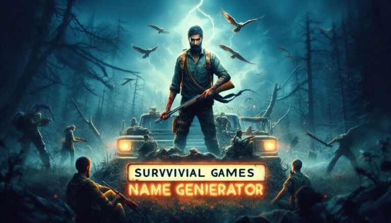 Read more about the article Survival Games Name Generator