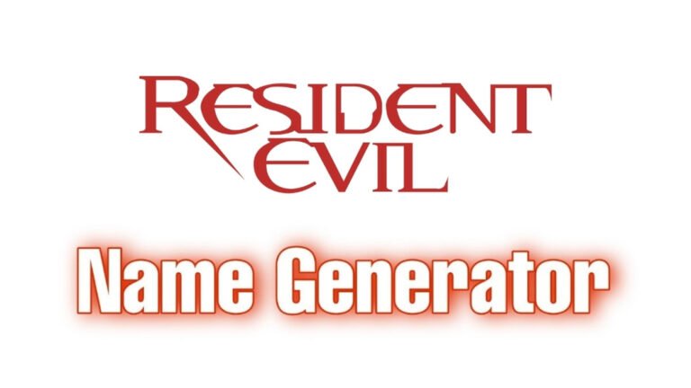 Read more about the article Resident Evil Name Generator