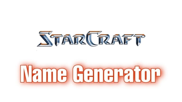 Read more about the article StarCraft Name Generator