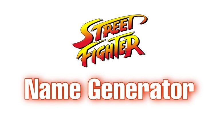 Read more about the article Street Fighter Name Generator