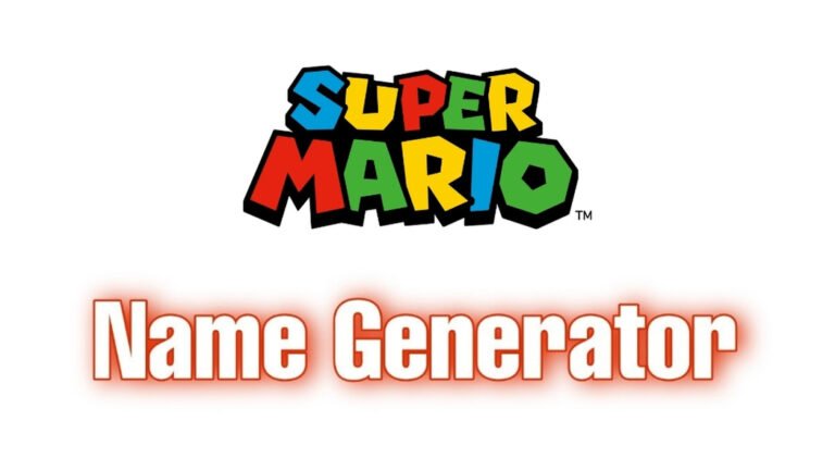 Read more about the article Super Mario Name Generator
