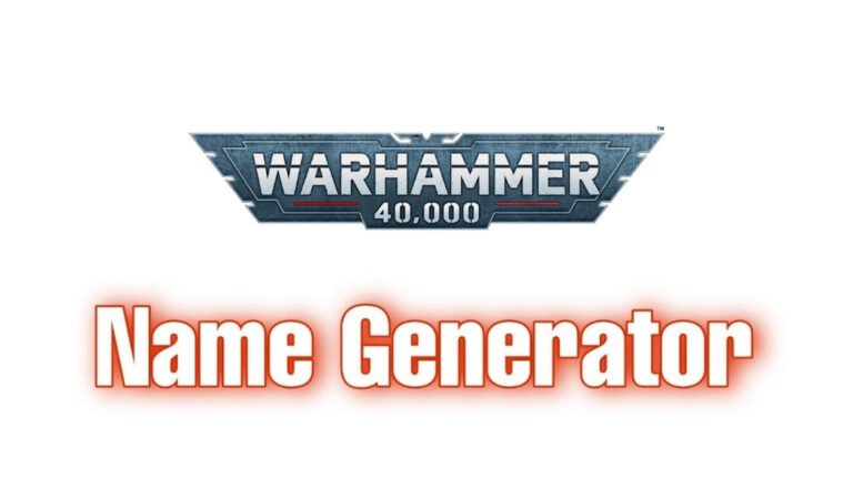 Read more about the article Warhammer Name Generator
