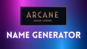 Arcane Name Generator