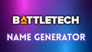 BattleTech Name Generator