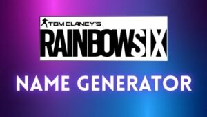 Rainbow Six Siege Name Generatorme Generator