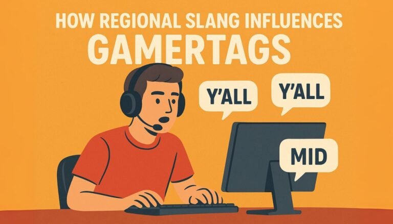 Read more about the article How Regional Slang Influences Gamertags