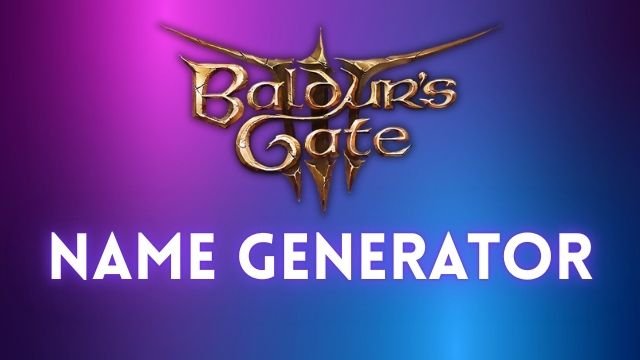 Read more about the article Baldur’s Gate 3 Name Generator