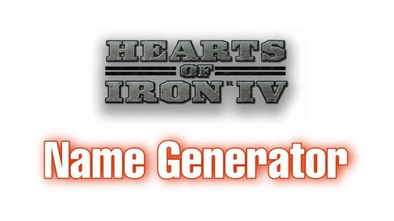 Read more about the article Hearts of Iron 4 Name Generator