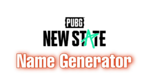 PUBG New State Name Generator