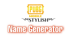 PUBG Stylish Name Generator