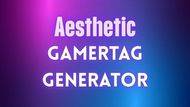 Read more about the article Aesthetic Gamertag Generator